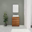 Ensemble de meuble-lavabo simple 24,07 po avec plateau en pierre Karleah