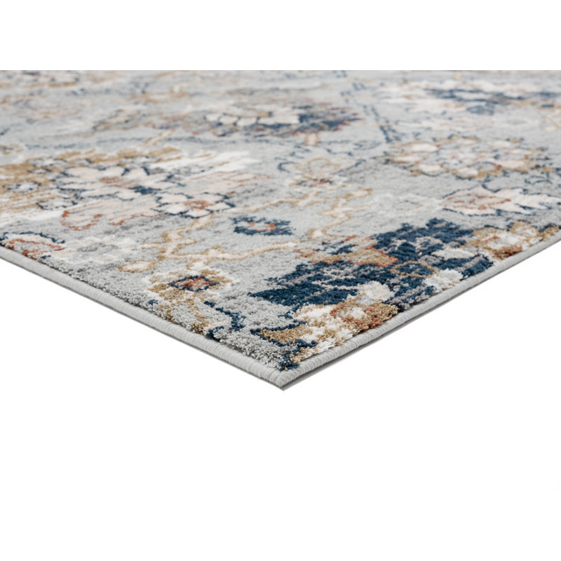 Tapis gris Bethsabee Century, Rectangle 1 pi 11 po x 3 pi