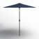 Delaplaine 9' Solid Octagon Market Umbrella with Push-Button Tilt