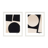 You & Me. Set Of 2 By Lee Lessem - Framed Wall Art