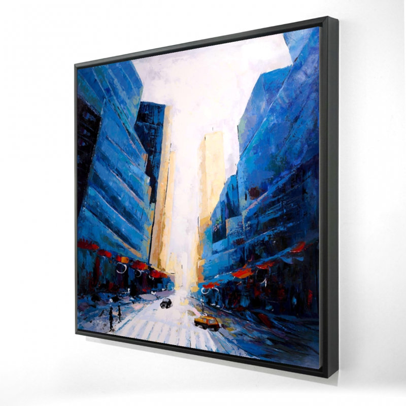 " Blue Asymmetrical Street "