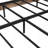 Queen Size Floating Bed Frame With LED Lights, Heavy Duty Metal Platform-633114699