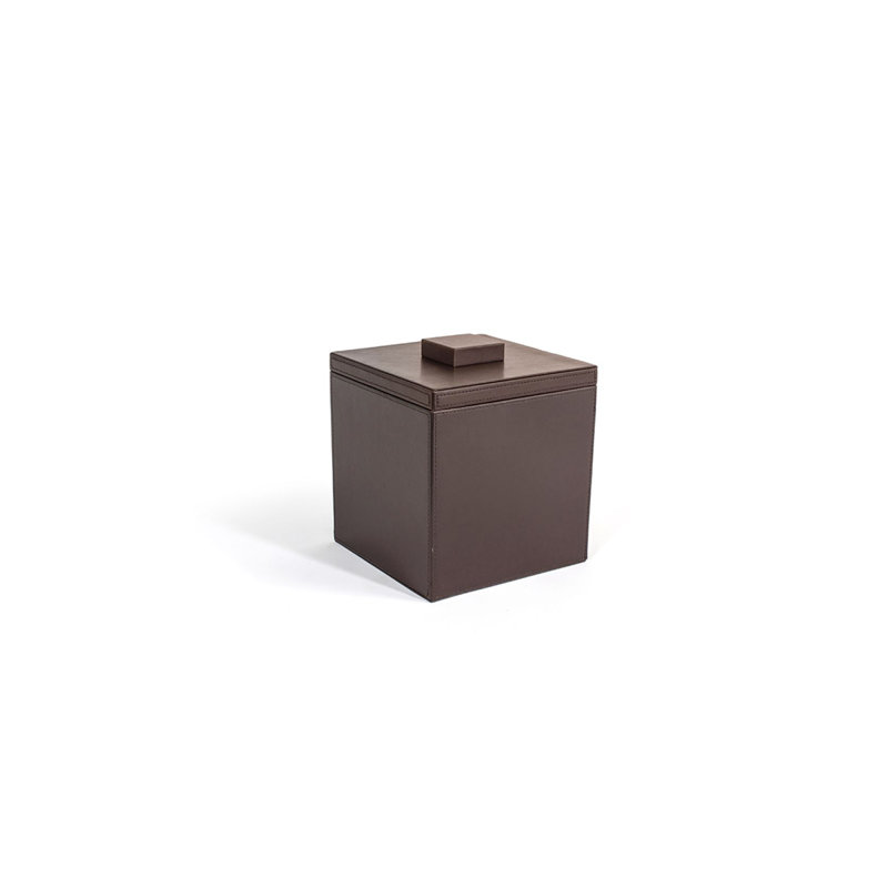 Seau à glace carré 3,5 qt London, Brun