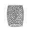Table de bout cylindrique avec motif complexe Loreen-2001120937