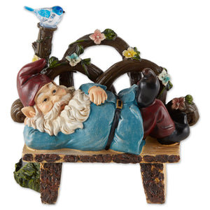 Solaire d'après-midi sieste gnome