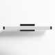 Erby Single Light Aluminum Dimmable LED Flush Mounted Sconce