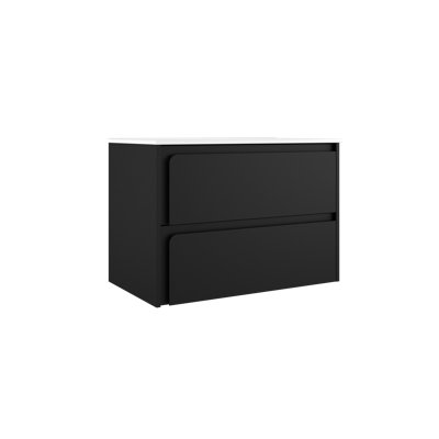 Cordoba 32'' Wall Mounted Single Bathroom Vanity with Ceramic Top