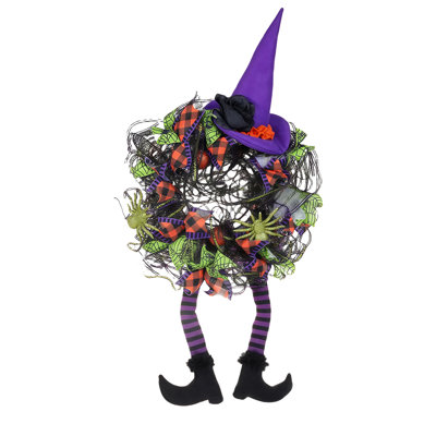 Witch's Charm 15.75 Halloween Wreath