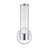  Traub Tall Cylinder Iron/Striped Glass Modern Mid-Century LED Vanity-1034366150