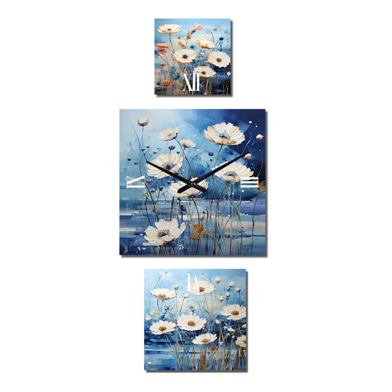 Cazden Metal Wall Clock