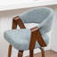 Tabouret de comptoir pivotant rembourré Providence-123200741