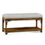 Summer Retreat Wicker Shelf Storage Bench-71425197-86505846