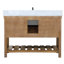 Meuble-lavabo simple 48 po avec dosseret Pelaghia-57367805