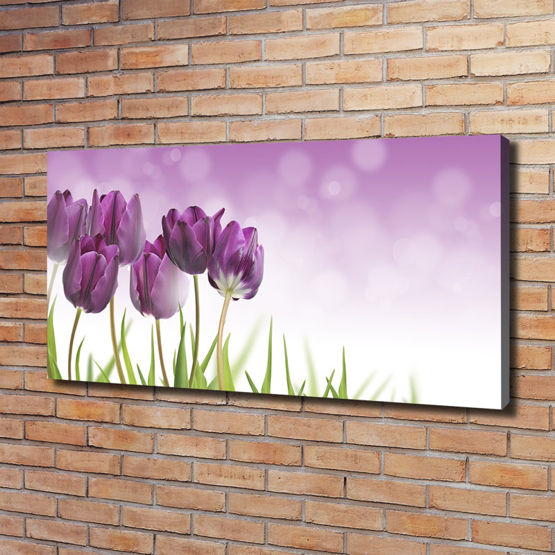 Fillet Tulips 1 Piece Wrapped Canvas Wall Art