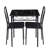 Prentiss 3-Piece Dining Table Set for 2, Small Kitchen Table and Chairs, Pub Table Set, Breakfast Nook Dining Room Furniture, Space-Saving Bistro Table Set with 2 Chairs-1778220248
