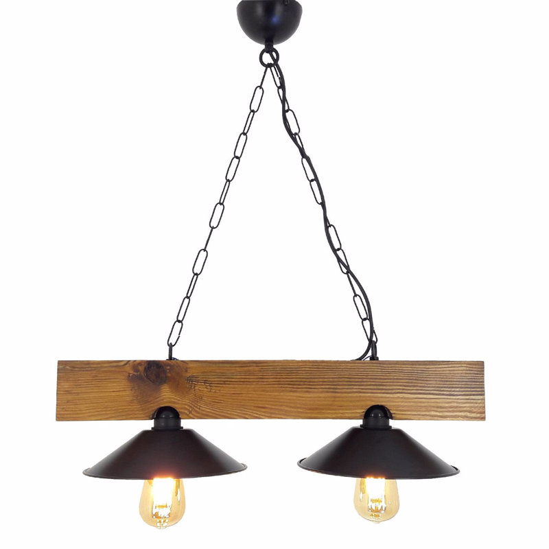 Lustre unique à 2 lumières Safiyyah