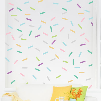 Adhésif décoratif confettis