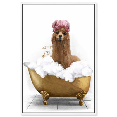 " Bathtub Llama "