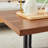 47*23.5*18. Perfectly Integrating Modern And Scandinavian Styles-Dark Walnut Double-Deck Coffee Table