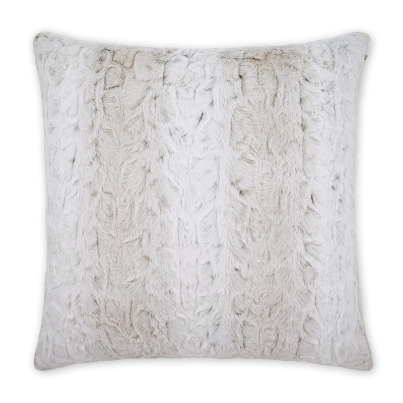 Juneau Pillow Cover & Insert, Arctic, Square 24"