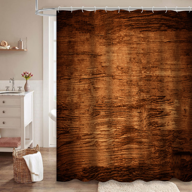 Rideau de douche Old Vintage, L 72 po x l 72 po