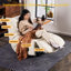 Fauteuil inclinable en tissu de conception ergonomique-2022953464