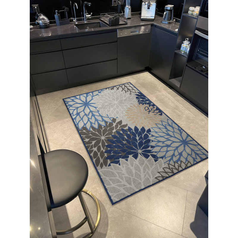 Tapis rectangulaire Vittorina, Tapis de couloir 2 pi 8 po x 9 pi 11 po