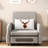 Adjustable Backrest With Hidden Storage Retractable Sofa Bed