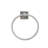 Avalon - Towel Ring - Satin Nickel