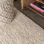 Tapis ivoire épais en jute tissé à la main Ehmann-631205846