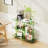 Veliz Acrylic Bookshelf, 3 tier Bookcase for Small Spaces, Acrylic Console Table-344497190