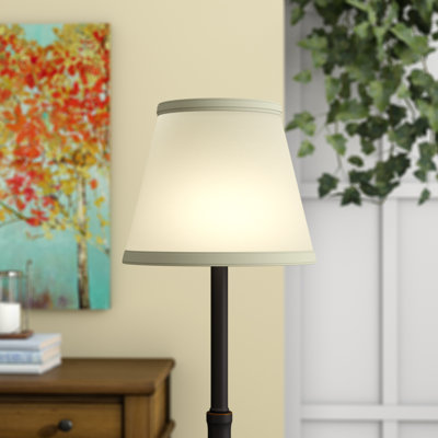 Empire Hardback Lampshade with Bulb Clip, Fabric Lampshade for Table Lamps
