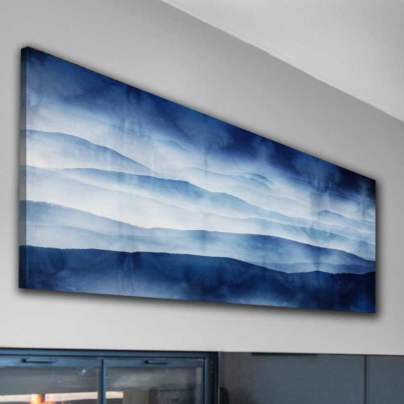 «Mayo Mountains» par Parvez Taj, reproduction sur toile, H 10 po x l 30 po
