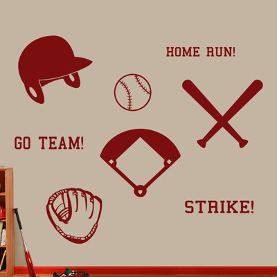 Décalcomanie murale baseball Harvin