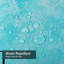 Rideau de douche à motif abstrait grunge avec 12 crochets-1123130091