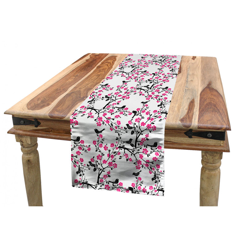 Cherry Blossom Table Runner, 72" x 16"