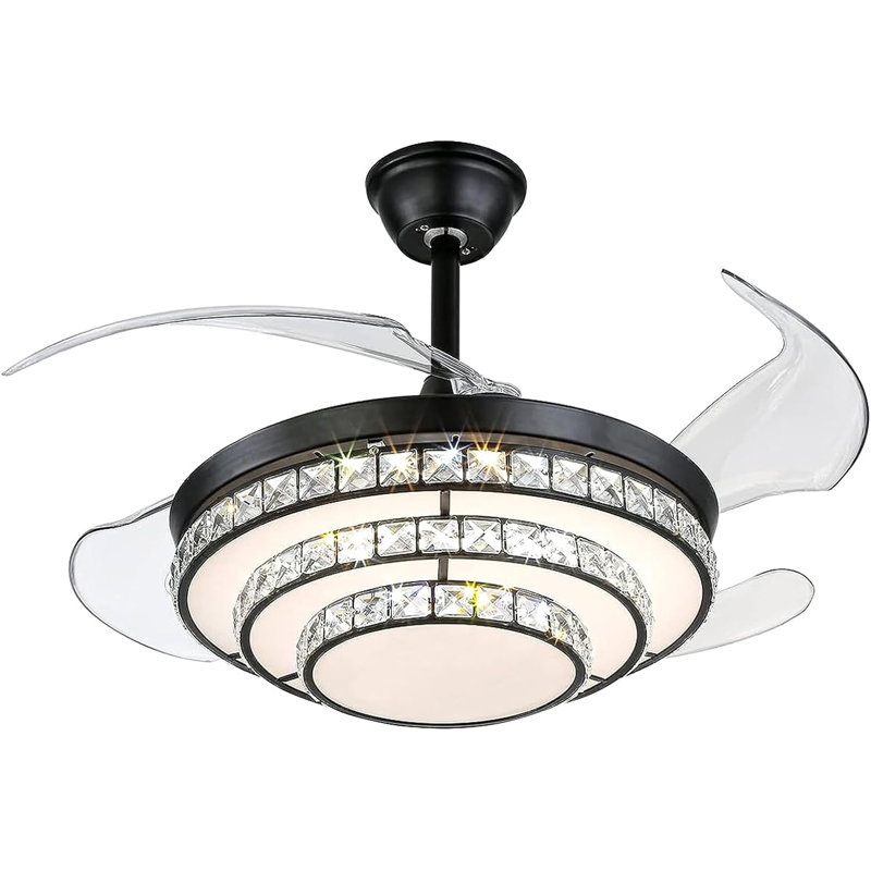 Zink Ceiling Fan with LED Lights