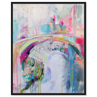 Dusk Illusions, toile abstraite, surréalisme par Art Remedy