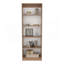 Ensemble de bibliothèque 3 pièces H 71,1 "avec armoire de rangement, bibliothèque haute avec tablettes ouvertes et porte-2103814