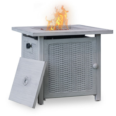 28.54'' Square Fire Pit Log Grate