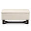 90.2cm Wide Velvet Rectangle Solid Colour Standard Ottoman with Storage-602139346