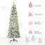 Sapin de Noël artificiel mince 7,5 pi-1666885596