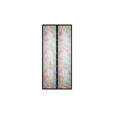 Georgia Magic Mesh Magnetic Screen Door with Butterfly Style Opening