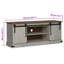TV Cabinet HALDEN 2 Sliding Doors 150X40x60 Cm Solid Wood-314660483