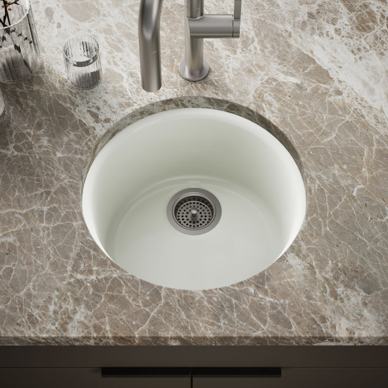 Porto Fino™ Top-Mount/Under-Mount Bar Sink, Basalt