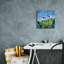 Deux moutons - peinture sur toile tendue-1507329561