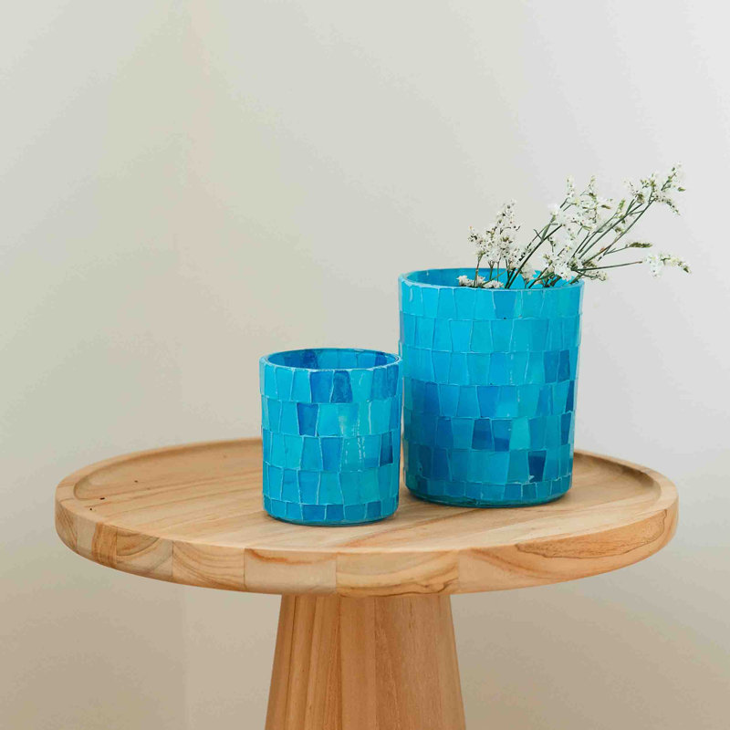 Orsoni votive holder, Blue