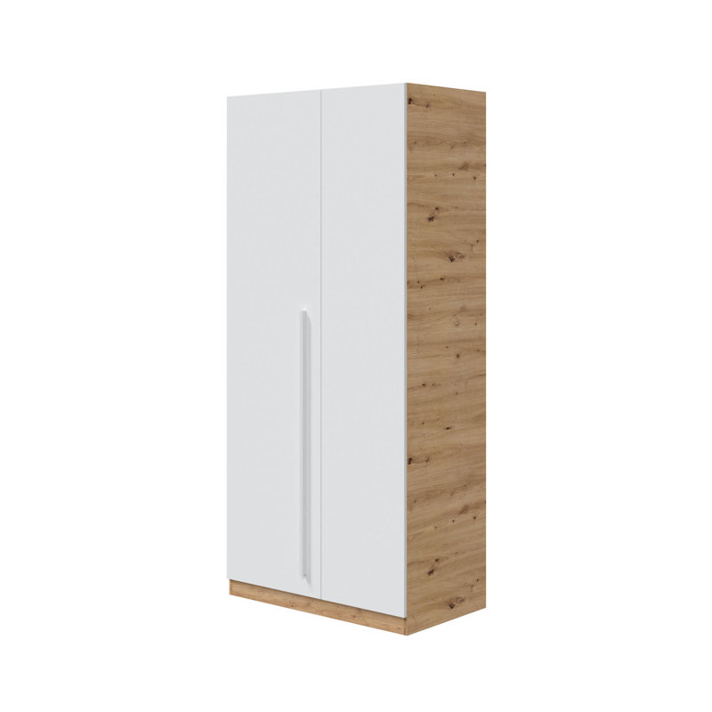 Jalayne 2 Door Manufactured Wood Wardrobe