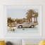 Friends Having Fun Near Pool Giclee Print-805720928-805720930-805720933