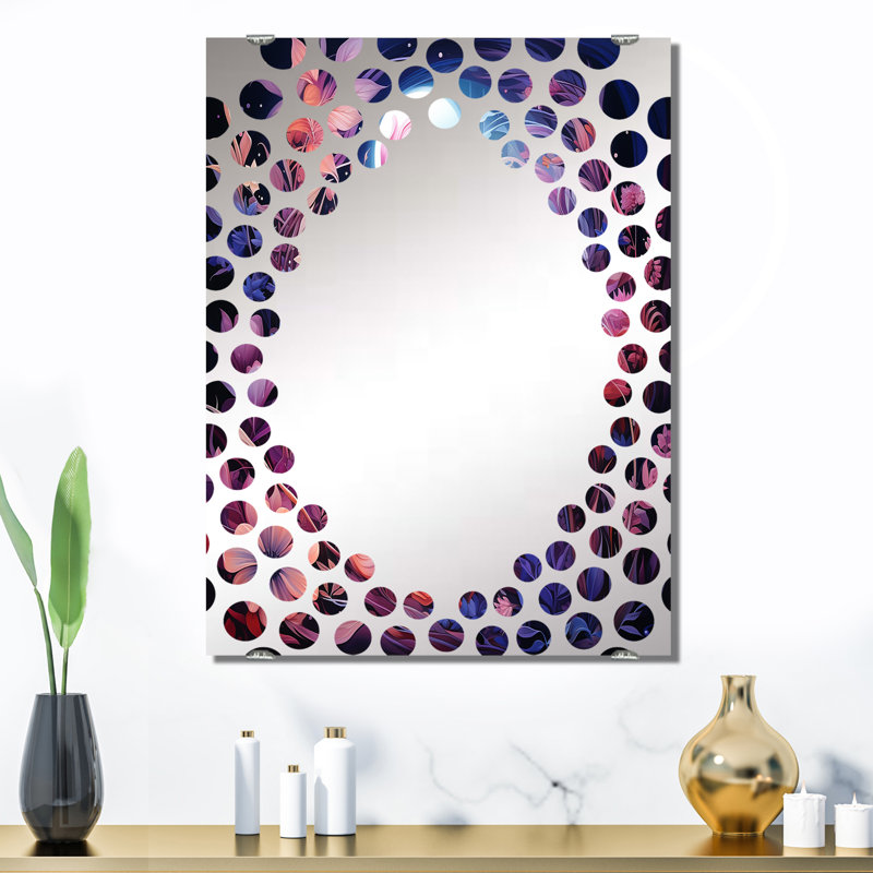 Shekhar - Miroir mural pré MIR135217, 32 po x 24 po